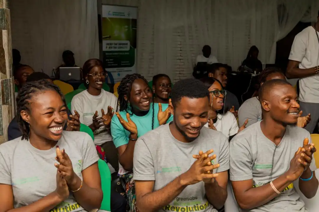 Young greenlabs entrepreneurs learning together